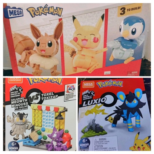 Pokemon mega construx build - build, &